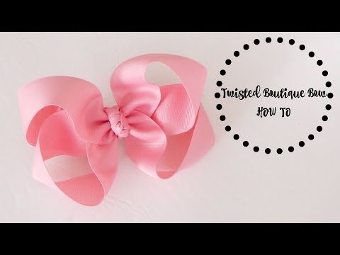 HOW TO: TBB/Twisted Boutique Bow (Another method for...