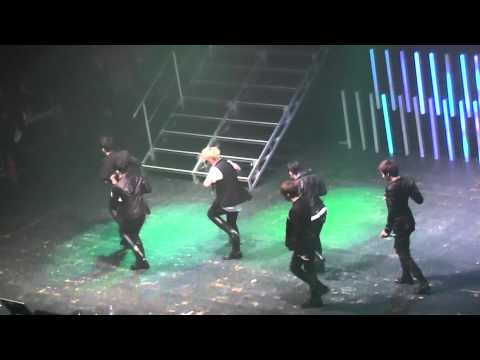 111205 BEAST performing Shock at United Cube concert London