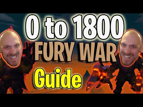 0 to 1800 Fury Warrior - WoW Dragonflight S3 Solo Shuffle PvP Guide