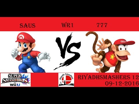 RS12 - Saus (Mario) VS 777 (Diddy Kong) - Winners Round 1