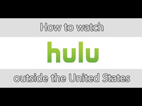 How to watch Hulu for free outside the United States!