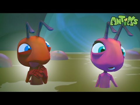 Dung Beetles Don't Make the Best Neighbours  | Antiks 🐜 | Funny Cartoons for Kids