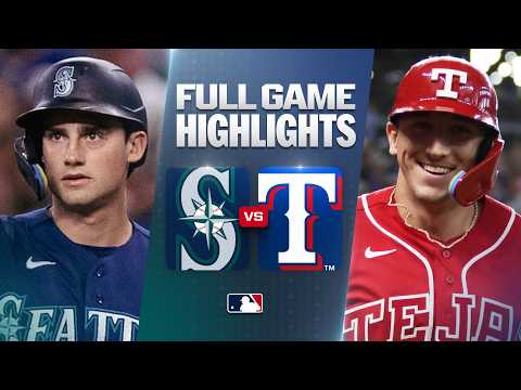 텍사스 VS 시애틀 5:4 MLB 하이라이트