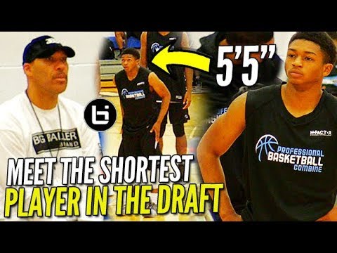 Lavar Ball WATCHES the SHORTEST PLAYER in the DRAFT! 5'5" Junior Robinson PBC Highlights!