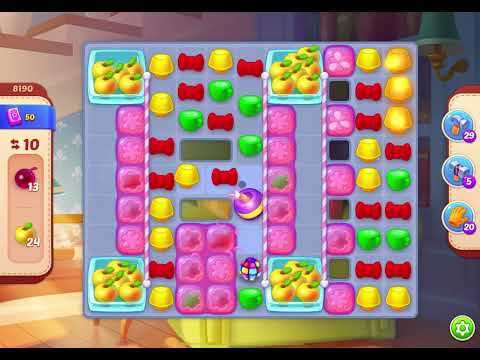 HomeScapes Level 8190 no boosters (18 moves)