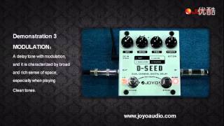Video thumbnail for D-SEED Dual Channel Digital Delay by JOYO AUDIO