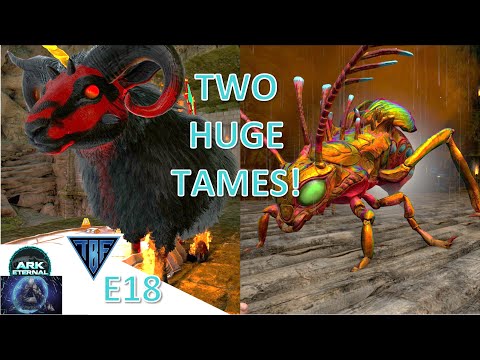 Two HUGE Eternal Tames!  Ark Eternal Genomes E18 Ark Survival Evolved Modded