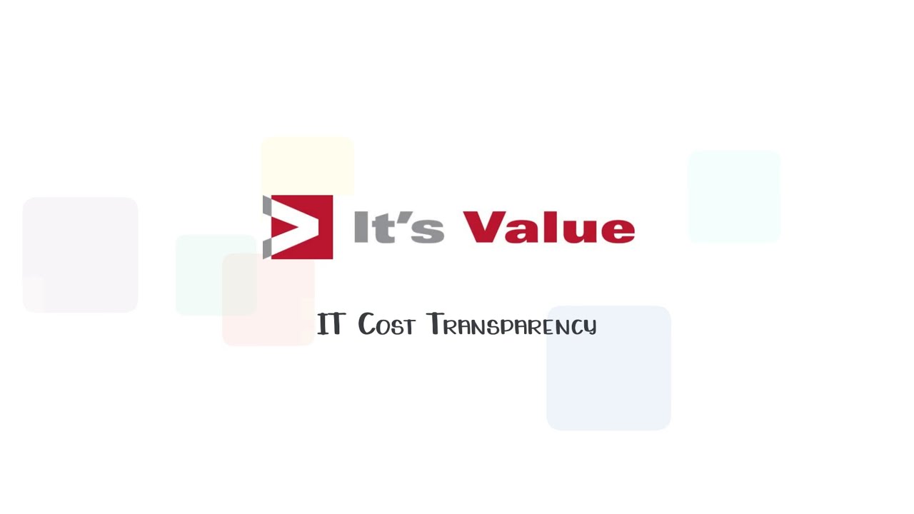 IT Cost Transparency