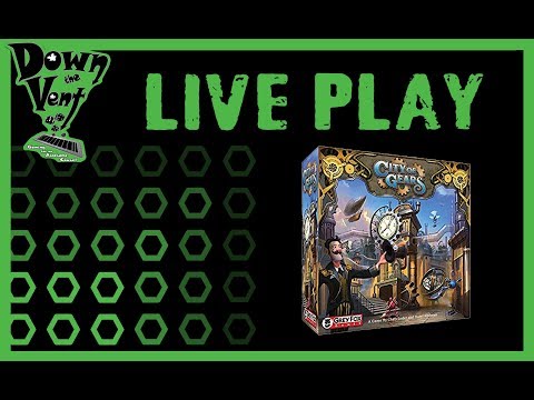 City of Gears Board Game Live Play Through