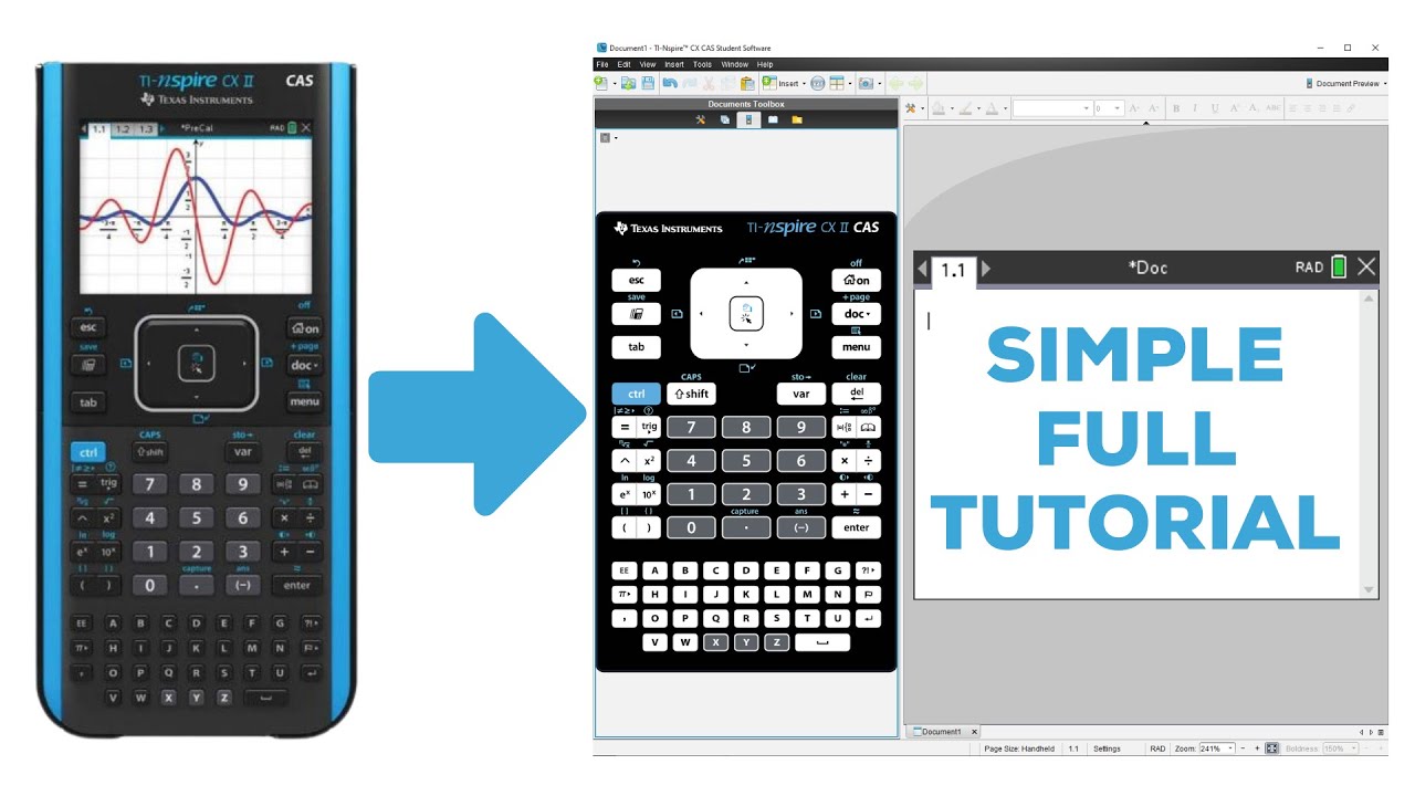 How to Download, Install, and Setup the TI-Nspire CX II CAS Student Software