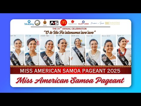 Miss American Samoa Pageant 2025-2026