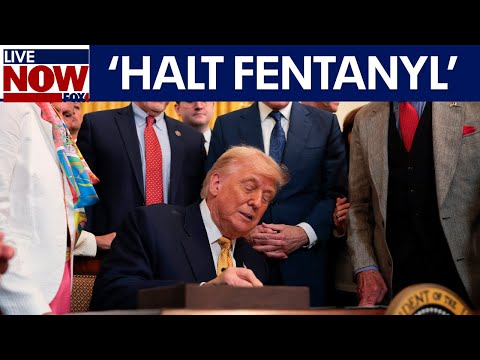 Video | President Trump signs 'halt fentanyl act'