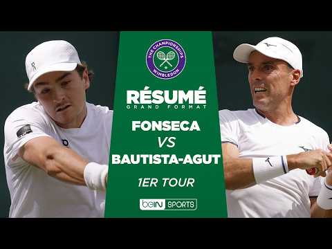 WIMBLEDON : Joao FONSECA vs Roberto BAUTISTA-AGUT| 1er tour