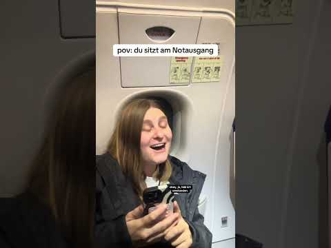 Sie haben sich dazu verpflichtet #flugzeug #reisen #emergencyexit #vacation #bbyhbich