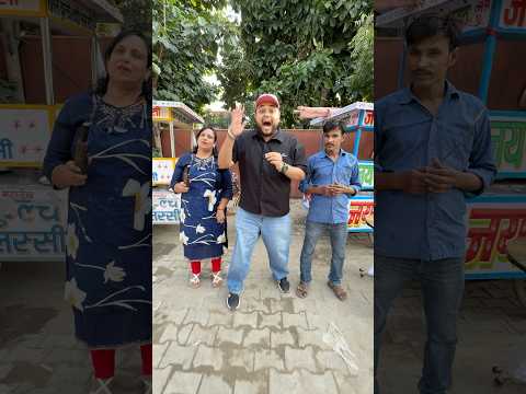 My Mother Vs Street Vendor Aloo Paratha Challenge 😱😱 #shorts