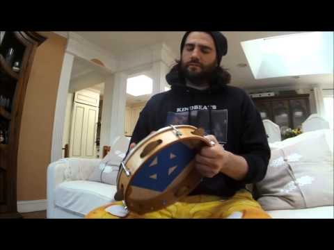 Andrew McAuley (KindBeats) - Wake 'N Break No. 435 - Pandeiro Finger And Palm Roll Groove In 6/4