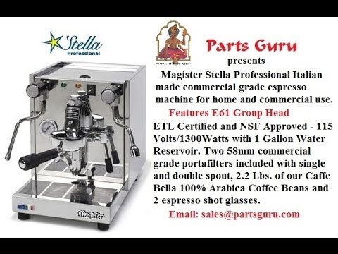 Magister Stella Professional E61 Group Semi Automatic Lever Espresso Machine
