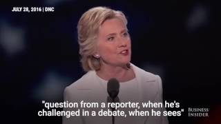 Hillary makes a joke about nuclear war at the expense of Donnie