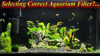 How To Select Correct Size Filter For Aquarium Tank?.. Problems And Solution / Fish Aquarium Tamil