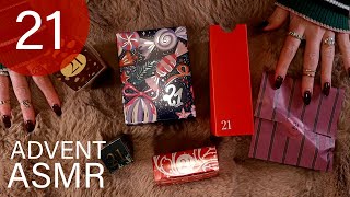 ASMR ✨🎄 Advent Day 21 ✨ 2025 (🎧 soft spoken, tapping, scratching) #advent2025 #beautyadventcalendars