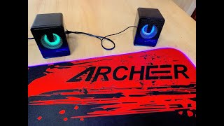 Archeer Gaming Mouse Pad & Computer Speakers! Nice Gaming Items!
