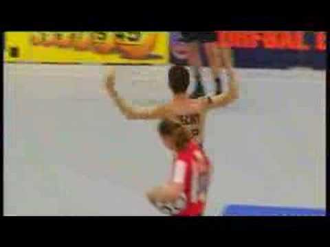 Streaker bij duel DOS '46 - Fortuna