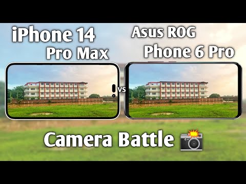 iPhone 14 Pro Max vs Asus ROG Phone 6 Pro Camera Test Comparison