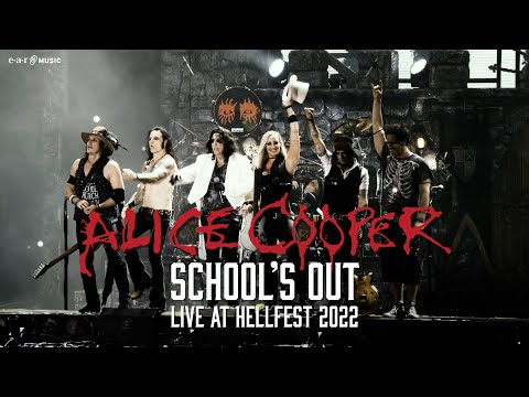 ALICE COOPER 'School's Out' - Live At Hellfest 2022 - Full Show Exclusively Available On 'Road'