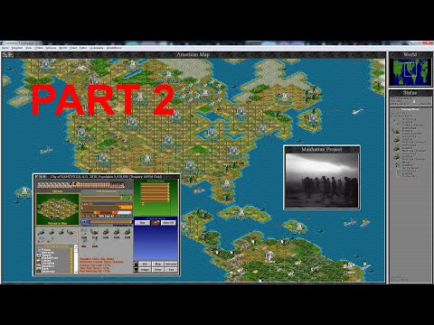 SID MEIER'S CIVILIZATION 2 MAIN TOUR - Playing In HD With Mods & Scenarios - Part 2/3