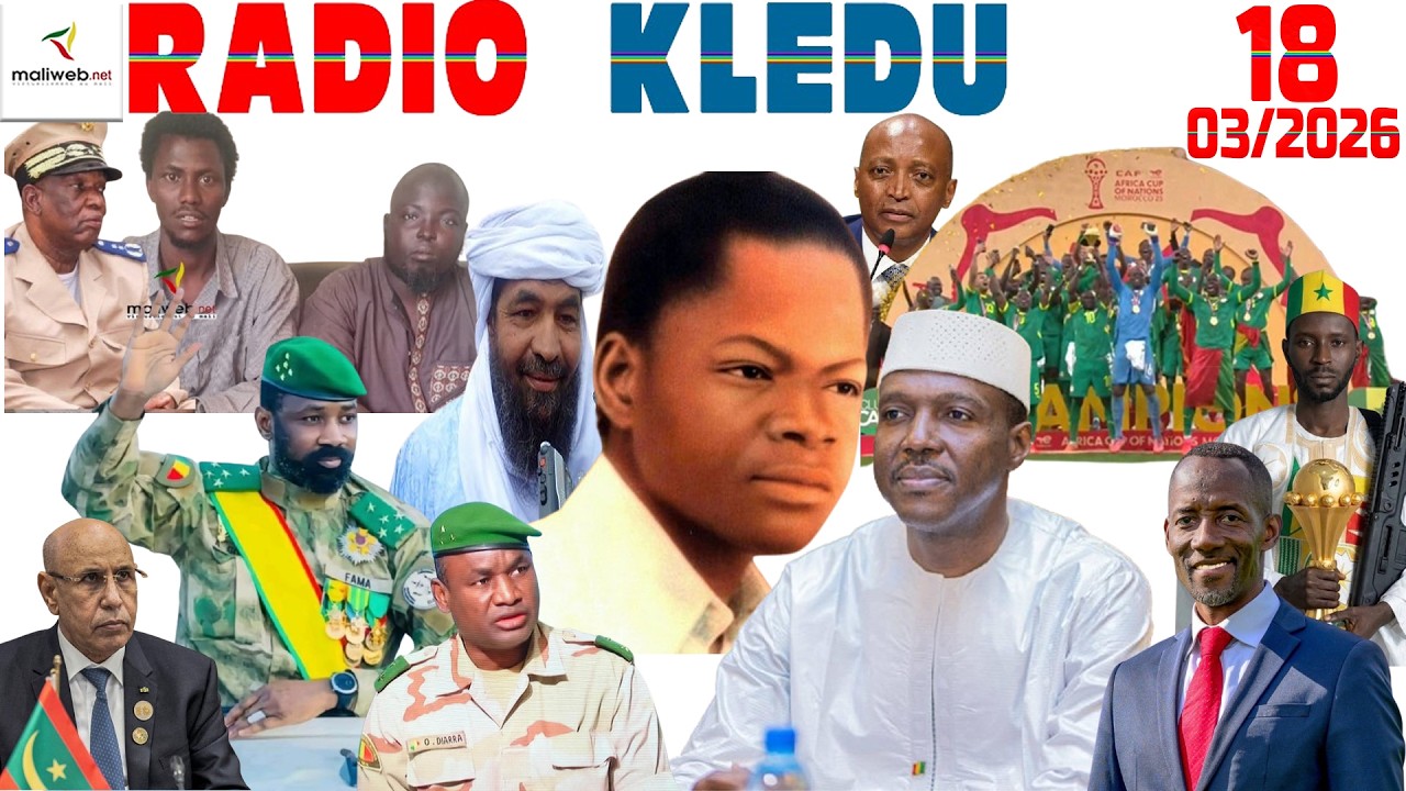 La Revue de Presse de la RADIO KLEDU du 18 Mars 2026
