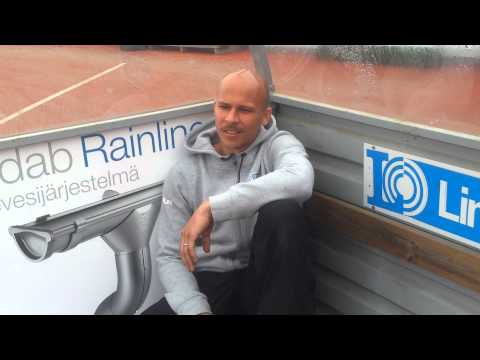 Juho Määttälä ennen JymyJussit-peliä