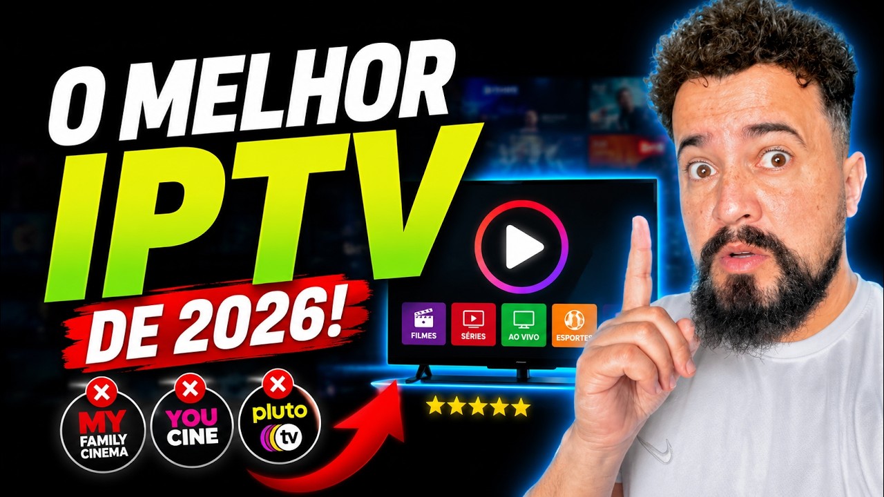 🔥 ESSE IPTV DEIXOU MY FAMILY CINEMA E YOUCINE PRA TRÁS! 😱
