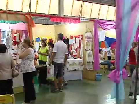 Feira mostra novidades em bordado e artesanatos