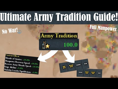 From 0 → 100 Army Tradition with NO WARS! ✦ This is THE Army Tradition Guide for #eu4!
