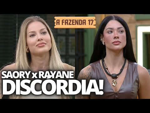 🔥 A FAZENDA 17: DISCÓRDIA FLOPA COM TRIBUNAL RURAL; RAYANE x SAORY SE ENFRENTAM