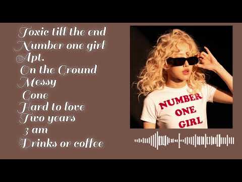 ROSÉ HITS SONGS PLAYLIST #toxitilltheend #numberonegirl#Apt #gone #messy #ontheground#hardtolove#3am