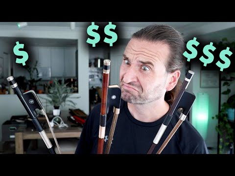 Double Bass Bows - $350 vs $3500 vs $6000 - what's the difference?!?