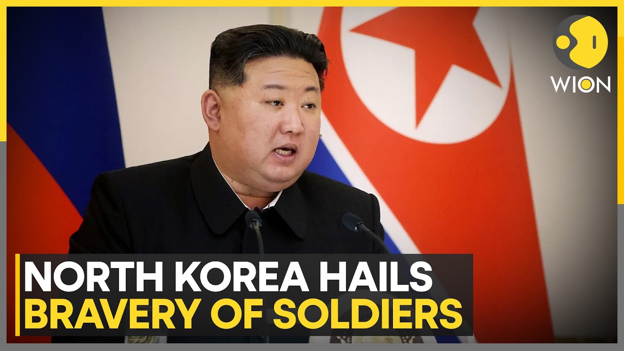 N Korea Supremo Pays Respect to Troops Fighting in Russia-Ukraine War | WION NEWS