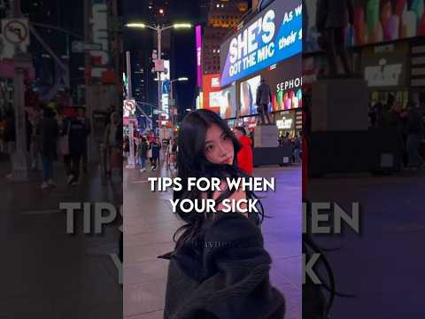 tips for when you are sick! #jennie #korean #tips #viral #sick #viralvideo