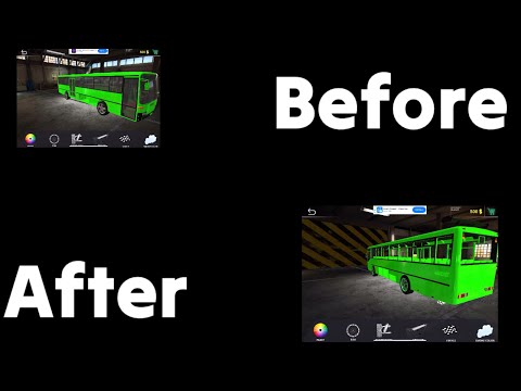 New Green 3-Door Bus Unlocked Before & After