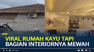 Download lagu Viral Rumah Kayu di Tugumulyo OKI Tapi Bagian Interiornya Mewah, Segini Dana yang Dikeluarkan mp3