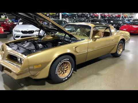 1978 Pontiac Trans Am in Solar Gold