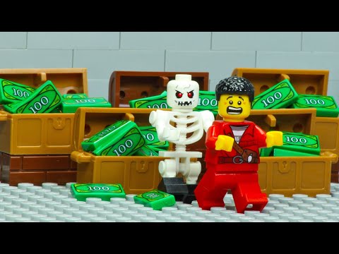 Lego City Home Robbery Skeleton Attack