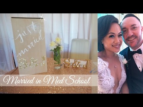 There Is Never A Good Time in Med School | Wedding VLOG Video