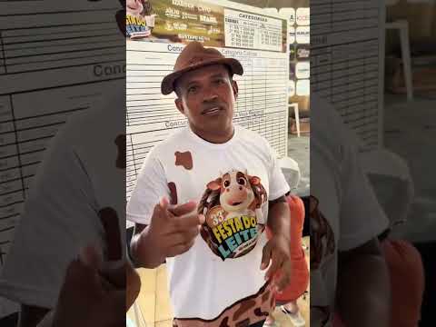 Bob Guerreiro está no festival do leite em São José do Divino. #bobguerreiro