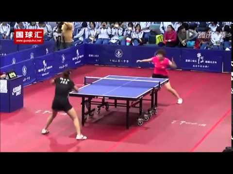 Liu Shiwen vs Ding Ning - 1º Ponto do Jogo - Seletiva Chinesa 2014