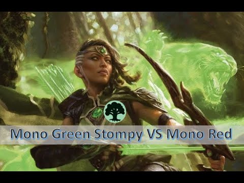 Mono Green Stompy VS Mono Red Aggro 091619