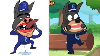 Don't Play With Ants Sheriff Labrador - Drawing Meme | Funny Sheriff Labrador Police