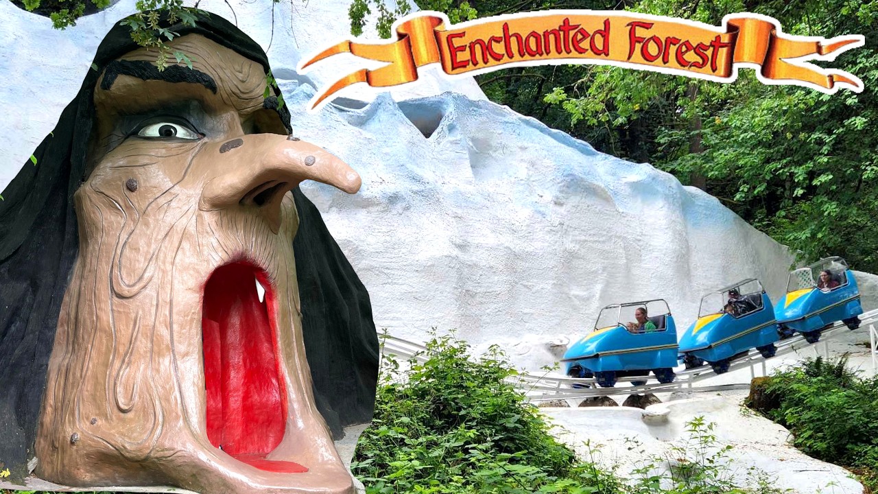 Enchanted Forest (Oregon Theme Park) Tour & Review with The Legend