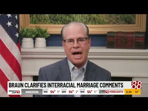 Braun comments on interracial marriage